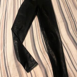 Aerie OFKINE Black Shiny Leggings XS